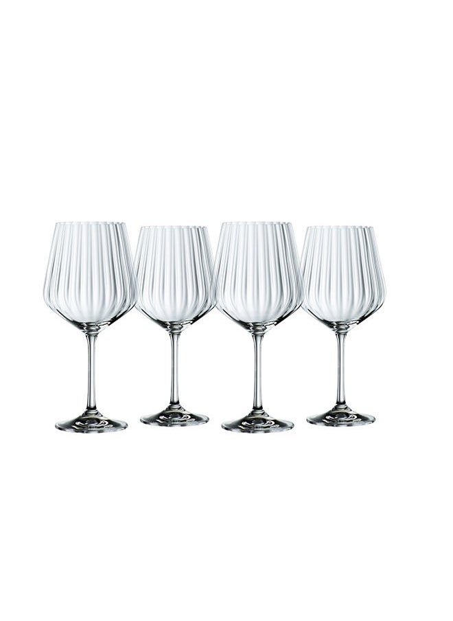 Nachtmann - 4-Piece Gin and Tonic Crystal Wine Glasses - Image 1