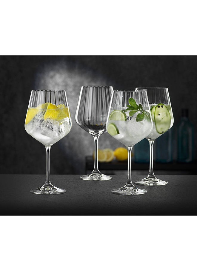 Nachtmann - 4-Piece Gin and Tonic Crystal Wine Glasses - Image 1