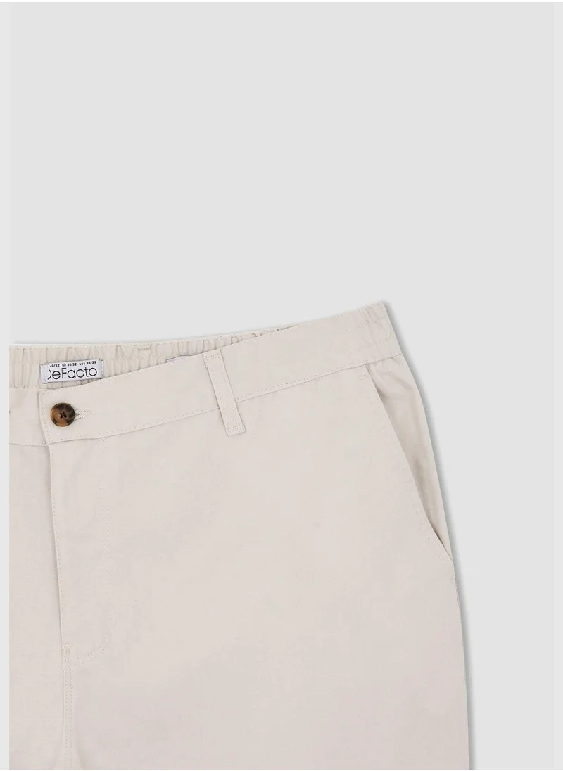 DeFacto Straight Fit Ankle Chinos