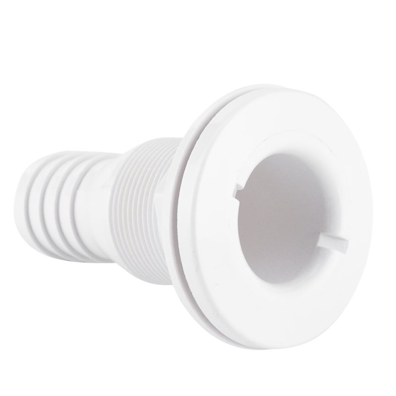 Thru Hull Fitting: Premium Plastic Rugged Impact Resistant Durable - Easy To Install Remove No Complicated Tools Marine Boat Accessory for Onboard Boat Plumbing Systems - Image 5