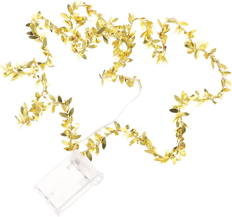Realistic Faux Leaf LED Fairy Lights For Indoor Wedding Party And Home Decor - Image 2