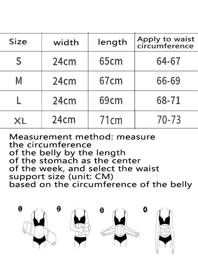 صاروخ فلاير مشد خصر قابل للتعديل للنساء، حزام تنحيف مع ضمادة ساونا للبطن، حزام تنحيف الخصر، ملفوف ضاغط لشكل البطن، مشد خصر للنساء والرجال ذوي المقاسات الكبيرة - Image 3