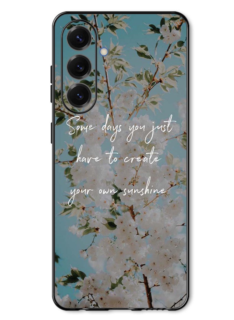 Theodor Case Compatible with Samsung Galaxy A57 Protection Shockproof Bumper Cover Create your sunshine - Image 1