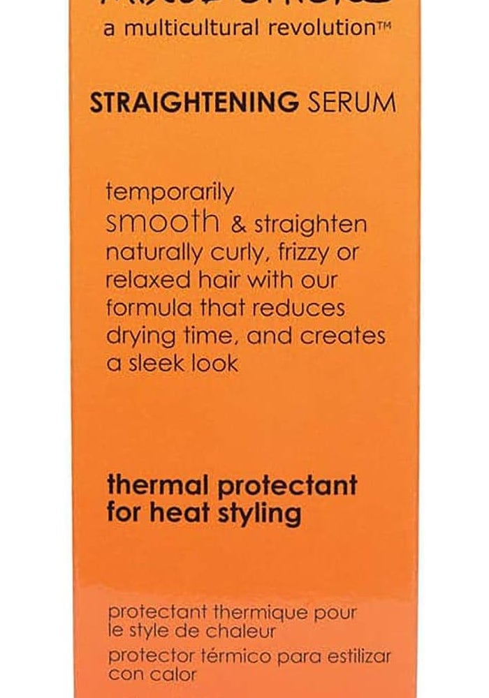Mixed Chicks Straightening Serum - 4 oz Heat Protectant for Curly and Frizzy Hair - Image 1
