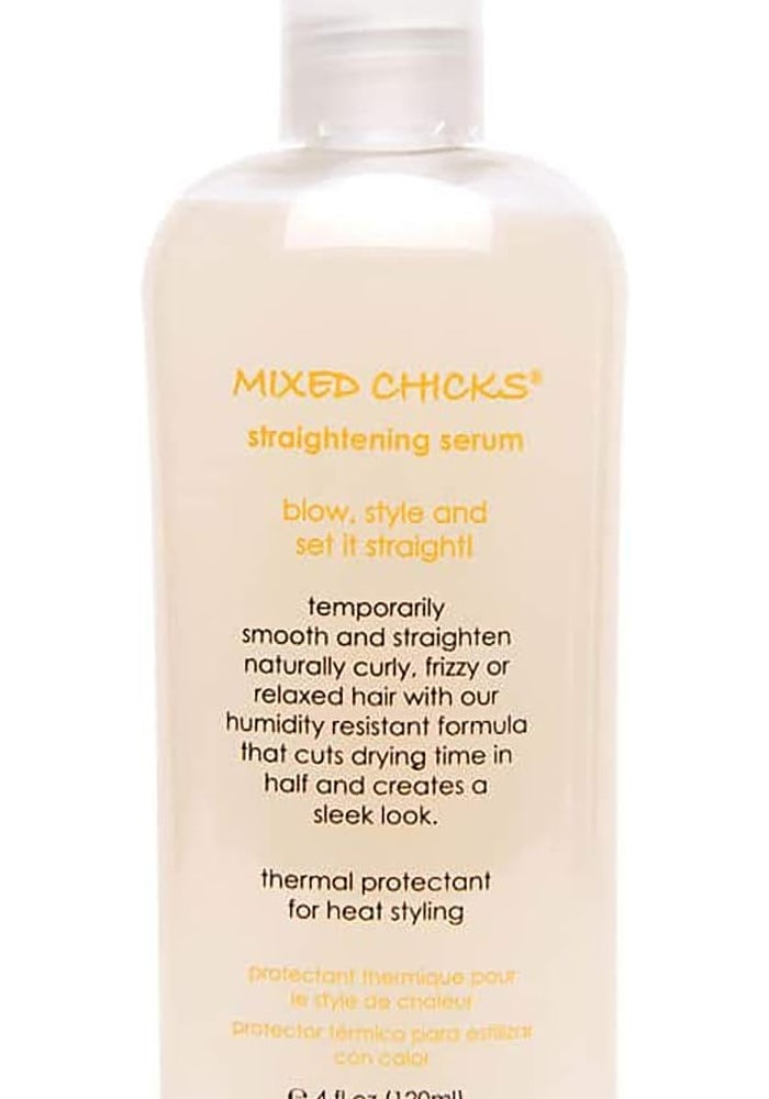 Mixed Chicks Straightening Serum - 4 oz Heat Protectant for Curly and Frizzy Hair - Image 2