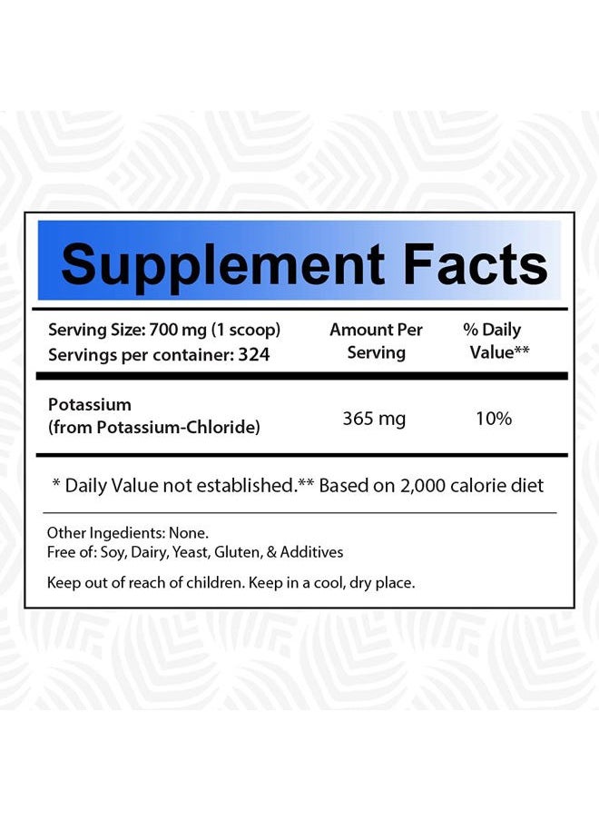 مسحوق كلوريد البوتاسيوم من Source Nutrition - مكمل غذائي KCL (8 أونصة)