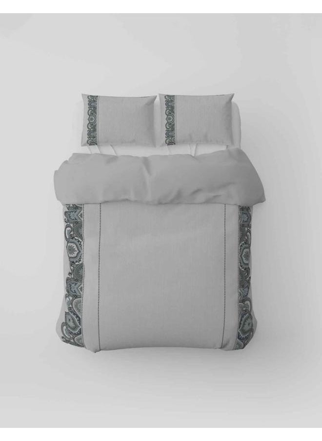 شطا  - طقم لحاف ديجيتال كبير   240×220 سم -متعدد الالوان - Image 1