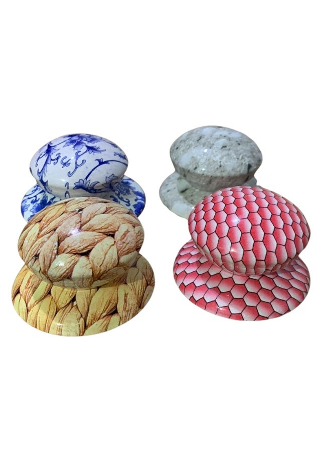 مقبض غطاء قدر بديل عالمي متوافق مع أغطية كروكبوت، مقبض غطاء قدر مقاوم للحرارة للأغطية الزجاجية والفولاذية، مقبض غطاء سهل الإمساك، لمطبخك وأواني الطهي، بديل أغطية القدور والمقالي، قطعة واحدة - Image 4