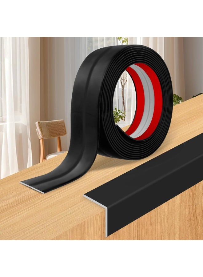 INSIJAM Wall Corner Protector Moulding Trim Peel and Stick Wall Corner Guards Trim Flexible Self Adhesive Edge Protector Moulding 2cm x 1m - Image 1