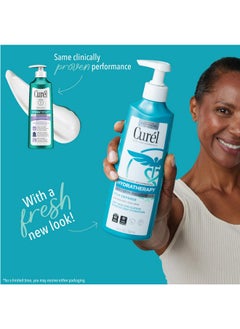 Curel Hydra Therapy, Itch Defense Moisturizer, Wet Skin Lotion, 12 Ounce, With Advanced Ceramide Complex, Vitamin E, & Oatmeal Extract, Helps To Repair Moisture Barrier  - Image 1