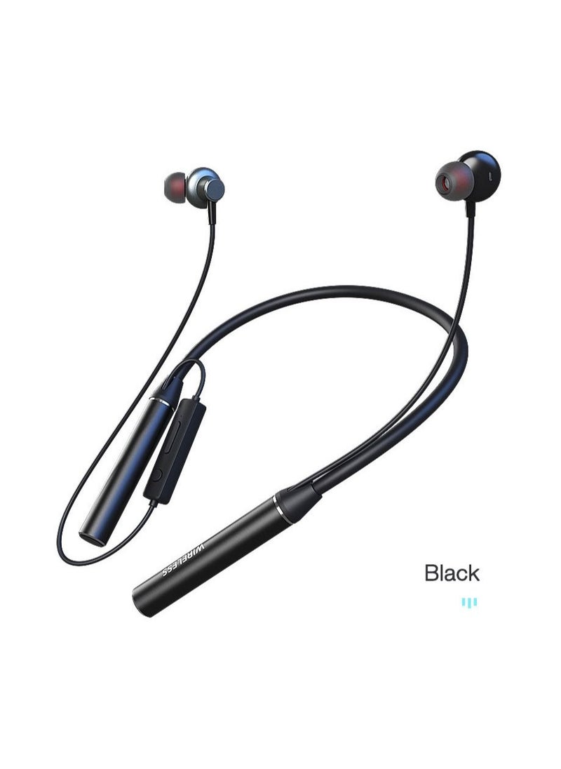 Generic - EARDECO 180 Hour Endurance Bluetooth Headphone Bass Wireless Headphones with Mic Stereo Neckband Earphones Sport Headset TF Card - Image 1