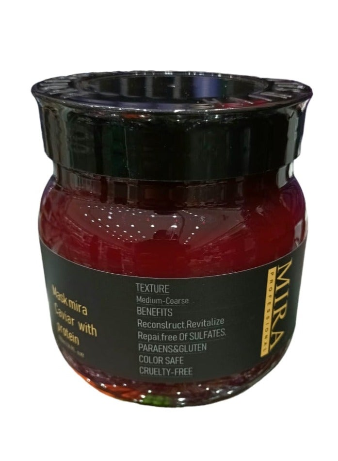 Mira A 500 ml Mask With Argan Oil and Protein to Maintain Hair Treated With Protein or keratin