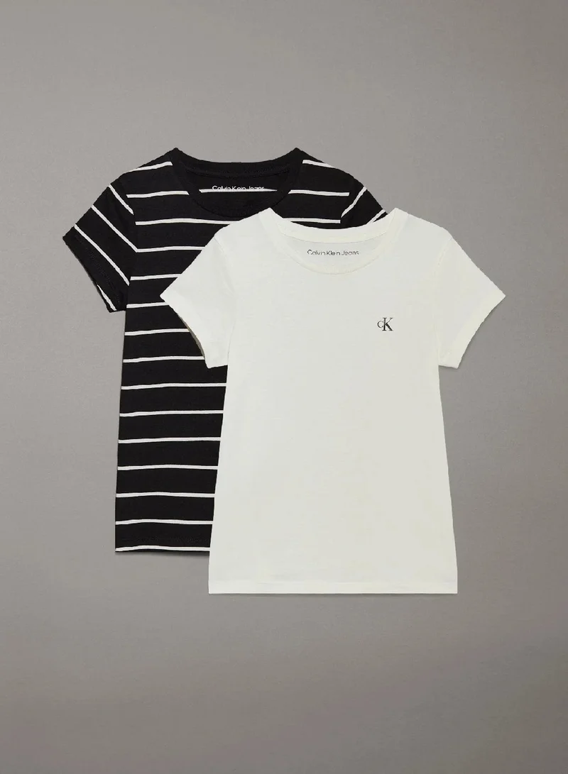 Calvin Klein Jeans 2 Pack Slim T-shirts