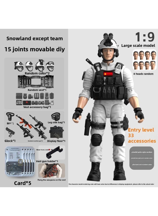 A Generation Of Simulation Soldiers Hand Toys Soldiers Hands And Feet Movable Bags Soldiers Retired Special Police Model Hand 
