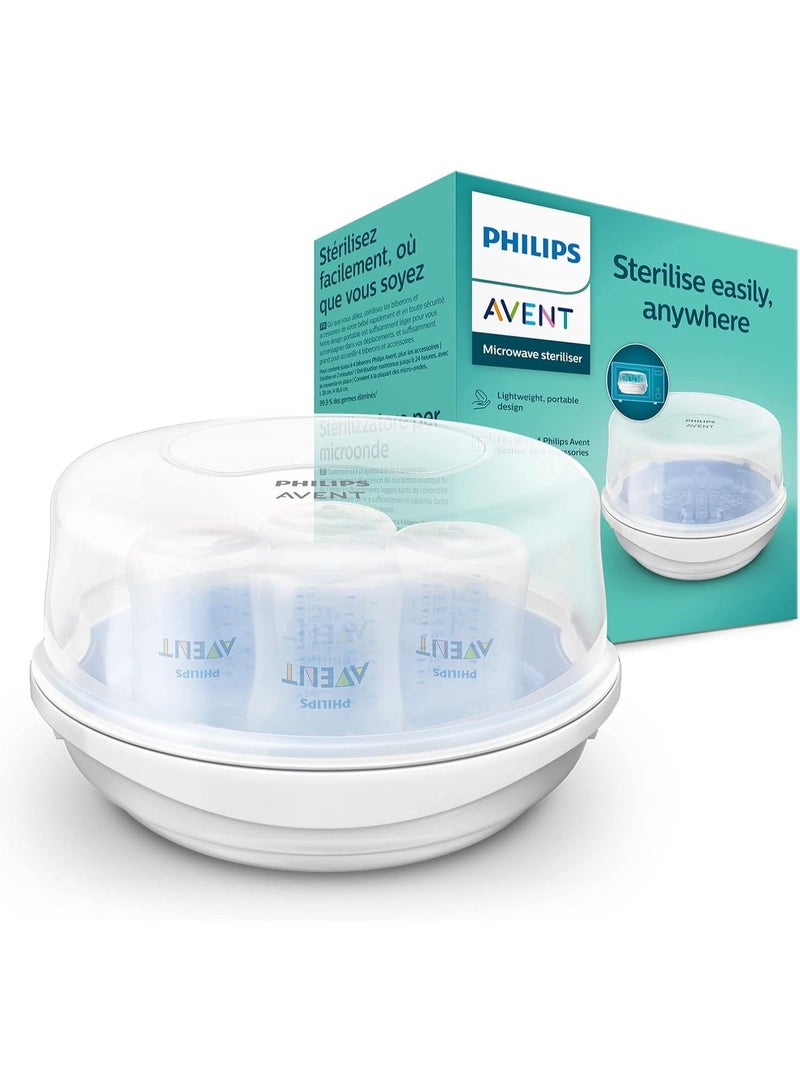 Avent Philips Avent Microwave Steriliser, Scf281/03 White, 1 Piece - Image 1