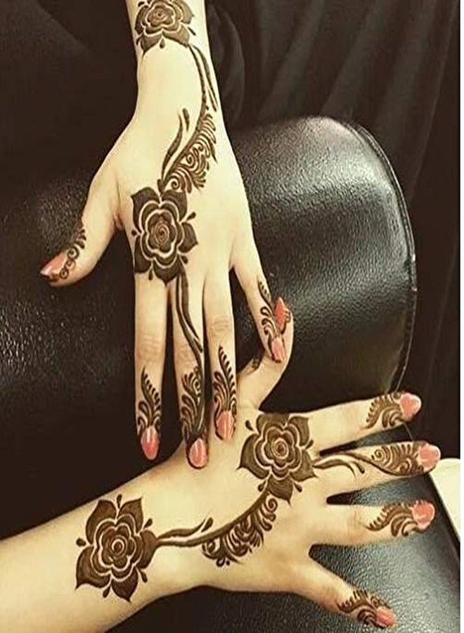 أمينا مخروط حناء أمينة الفوري للوشم (أخضر، عبوة من 12 مخروطًا) - Image 3