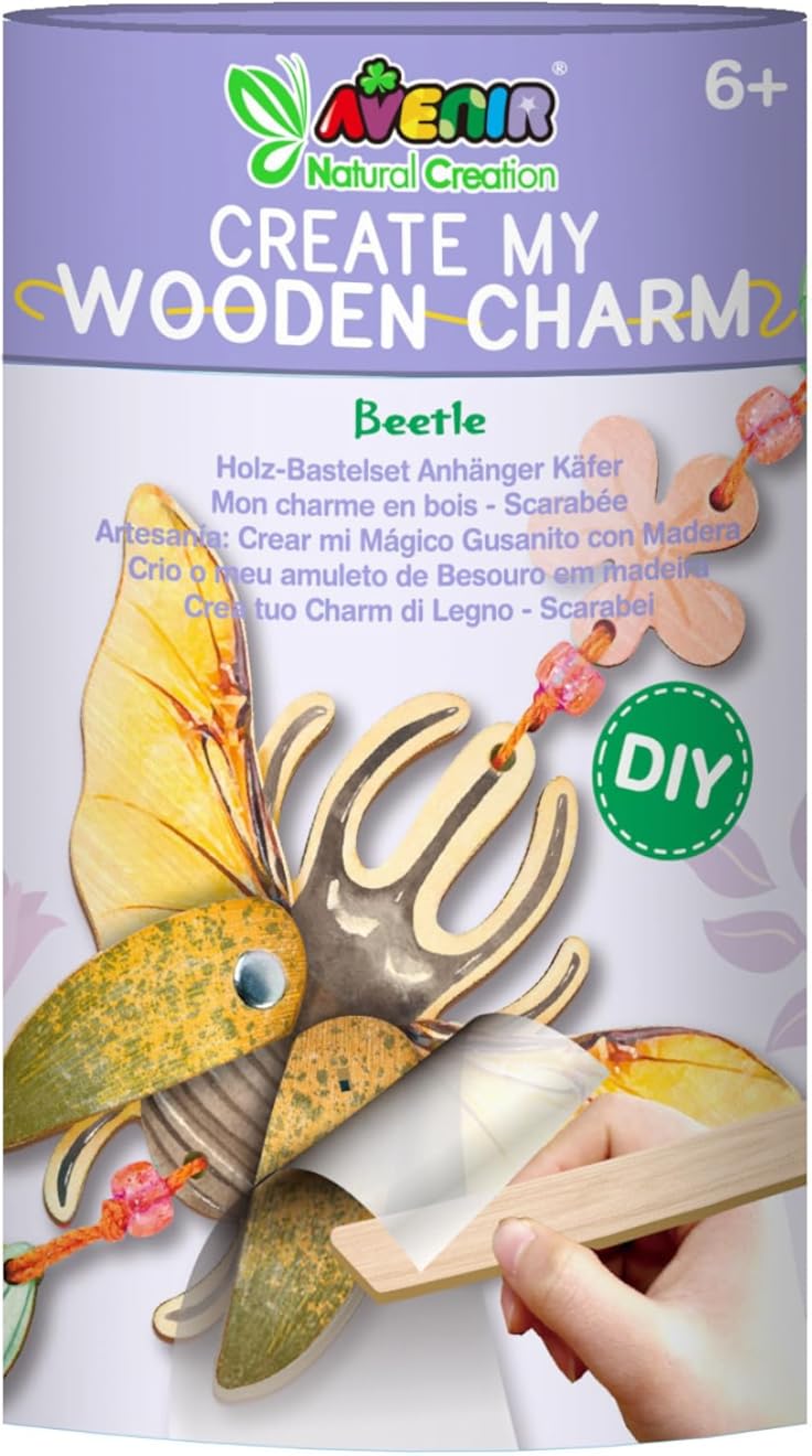 فاريوس خلق طبيعي اصنع خنفساء السحر الخشبية الخاصة بي