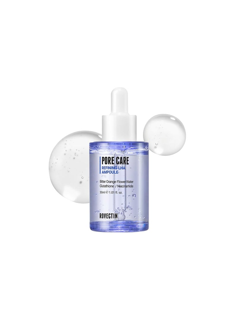 rovectin ROVECTIN Pore Care LHA Refining Ampoule - Gentle and Daily Anti-Aging Ampoule with Neroli (1.01 fl.oz, 30ml) 