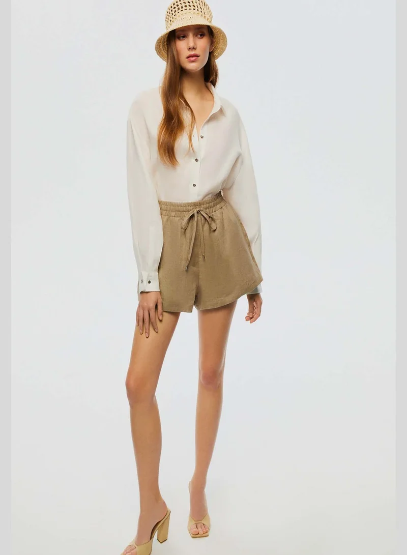 Nocturne High Waist Shorts