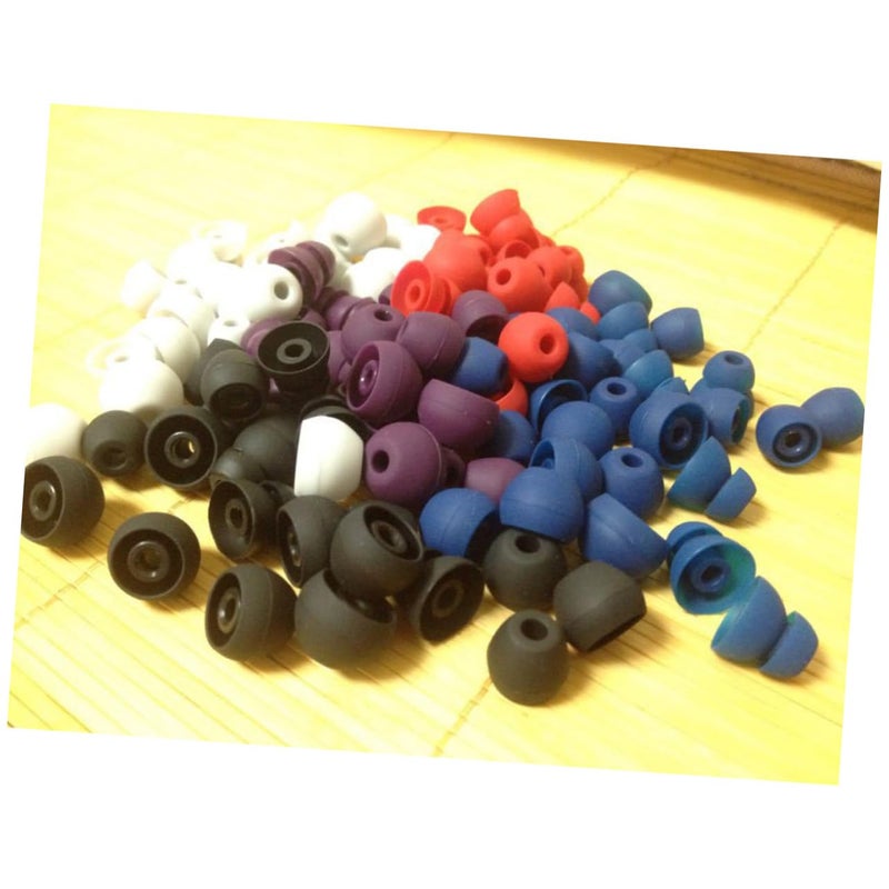 8 Pcs Silicone Earphone Covers Hearing Protection Earmuffs Random Colors - Image 5