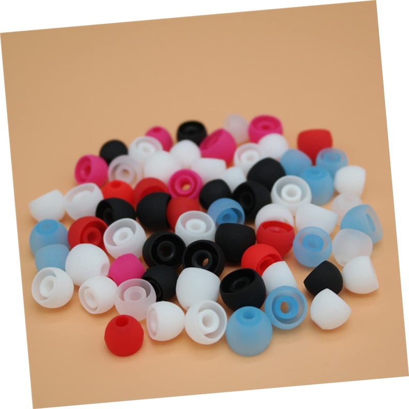 8 Pcs Silicone Earphone Covers Hearing Protection Earmuffs Random Colors - Image 4