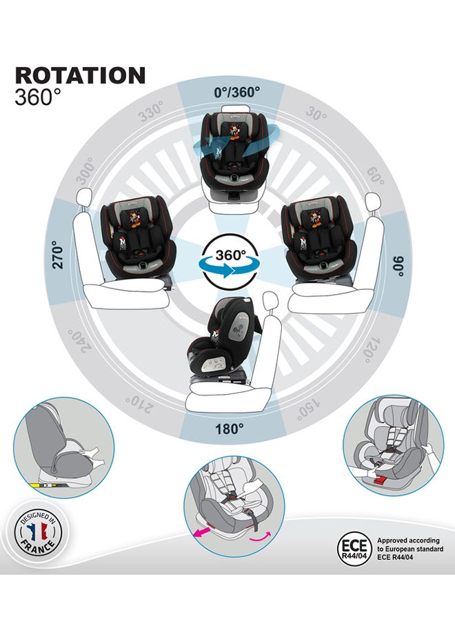 Nania - One360° Isofix/One Mickey, Group 0+/1/2/3, 0 - 36 Kg - Image 1