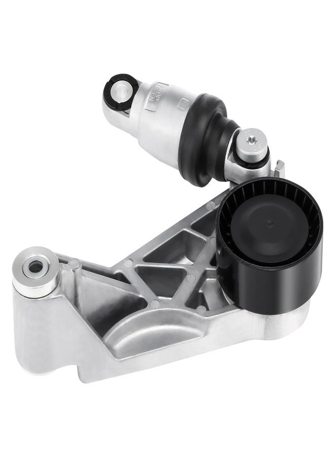 ISINSWIFT 04627038AA Belt Tensioner and Pulley Assembly Fit For Jeep JK Wrangler 2012 2013 2014 2015 2016 2017 2018 V6 3.6L, Replace# 04627038AA, 4627038AA - Image 1