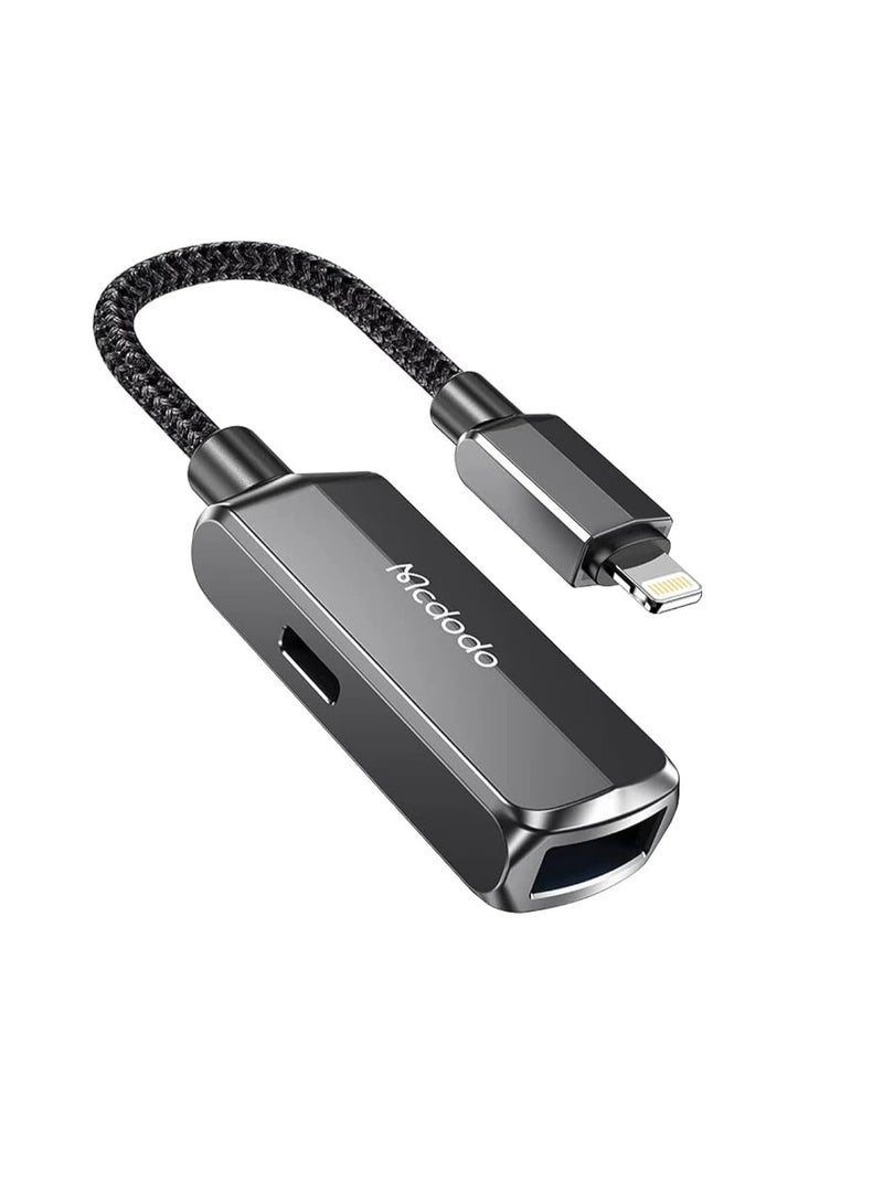 Mcdodo CA-2690 OTG 2in1 Convertor Lightning to USB 3.0 - Image 1