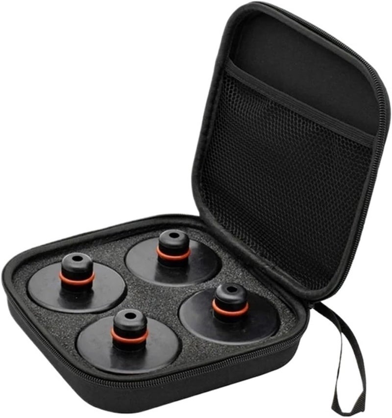 DEMULAX Car Jack Rubber Pad Adapter Tool with Storage Case - Image 1