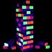 Ahuimeius 54 Piece Giant Tumble Tower Outdoor Games Glow in the Blacklight Tumble Tower Yard GamesOutdoor Board Game for Adults for Family Game Night Giant - Image 3