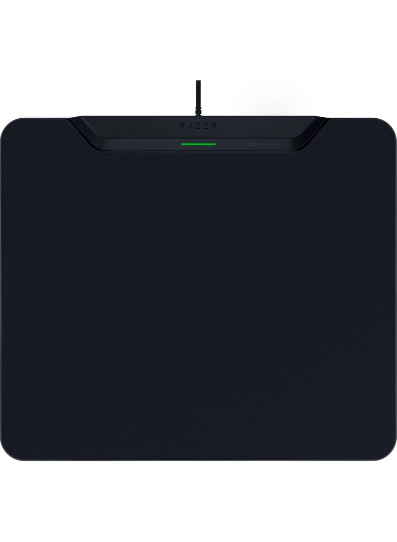 Razer HyperFlux V2 Wireless Charging System: Continuous Wireless Charging, Auto Pairing, Dongle-free Mouse & Keyboard Connectivity, LED Charging Indicator, Anti-Slip Rubber Base - Hard Surface - Image 1