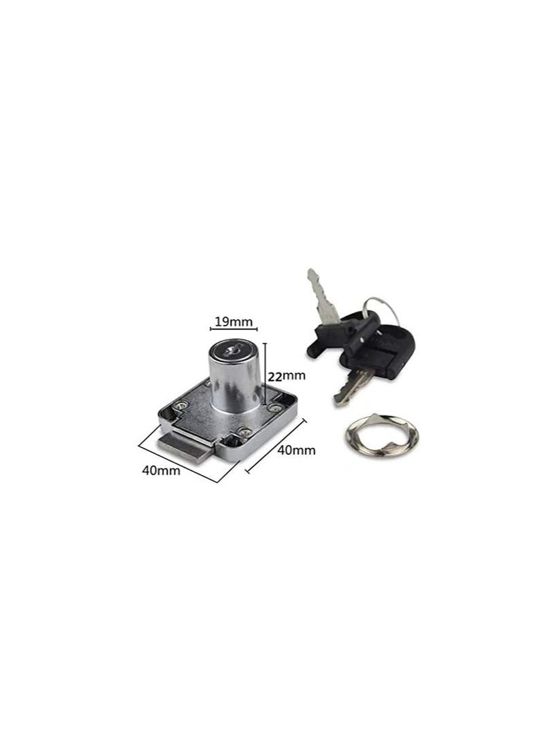 Drawer Lock Chrome Plated - Image 3
