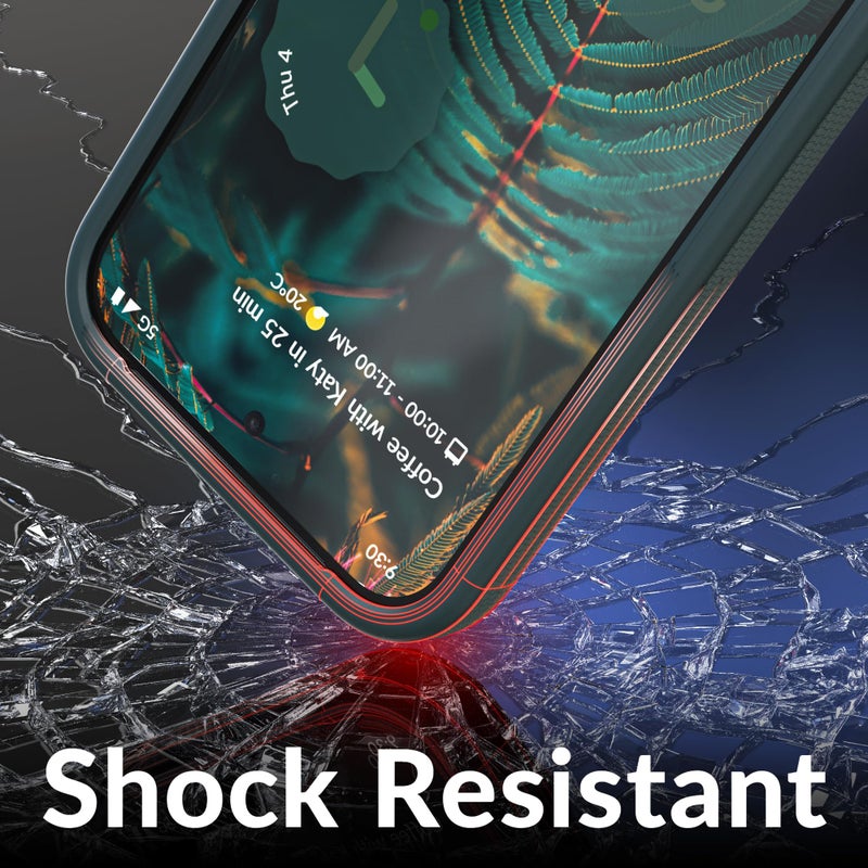 Crave for Google Pixel 10 Case and Pixel 10 Pro Case, Shockproof Protection Dual Layer (6.3 inch) - Forest Green - Image 5