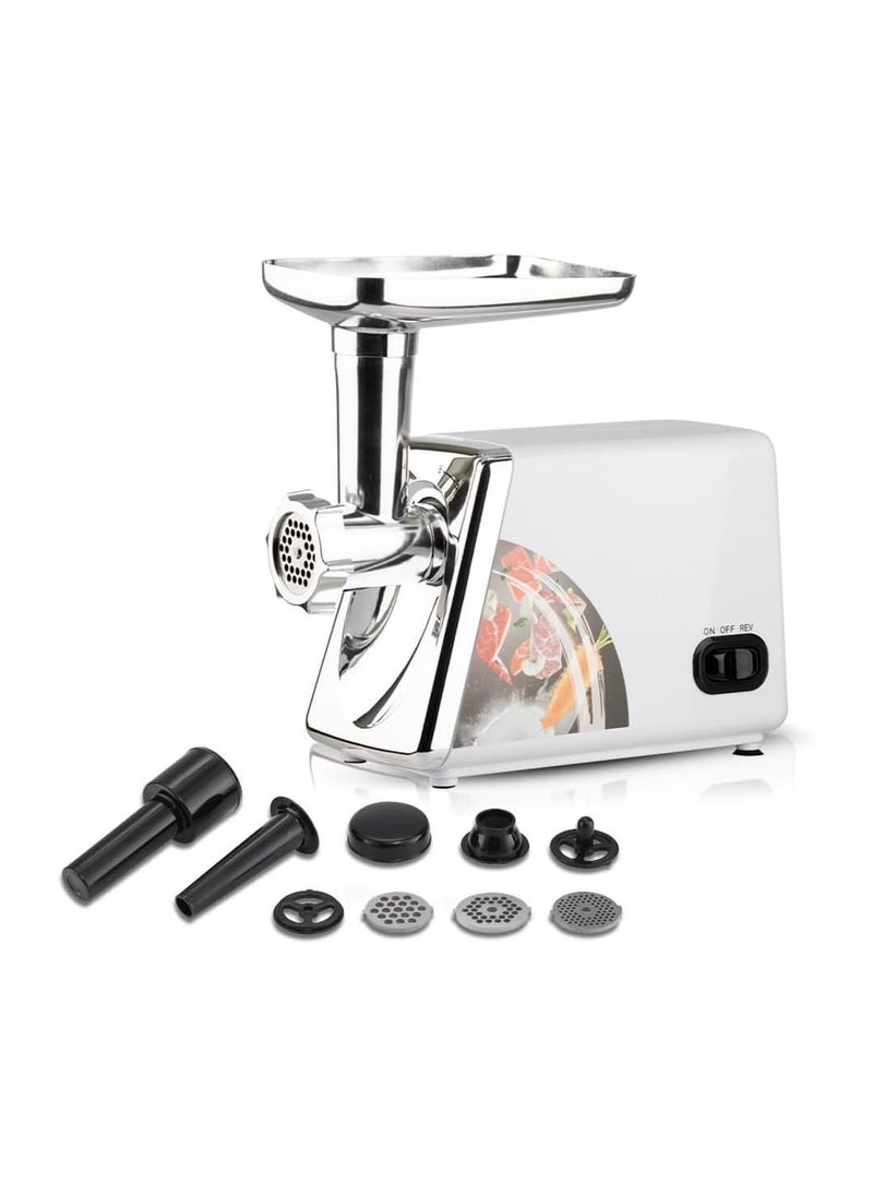 Cool Baby COOLBABY Electric Meat Grinder, 300W Max Stainless Steel Meat Mincer, Sausage Stuffer Maker, Food Grinder with 3 Plates, Sausage & Kubbe Kit, for Home Kitchen & Commercial Using  - Image 2