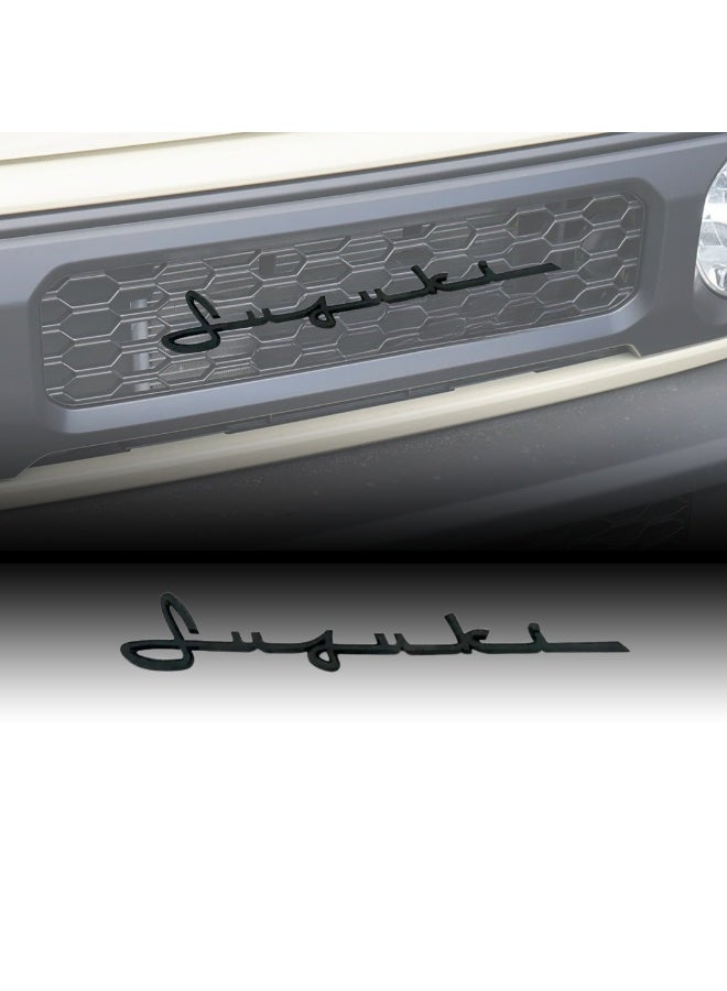 TRX AUTO Retro Style Script Emblem for Suzuki | Durable ABS Mesh Design with Signature Vintage Style Badge | Exterior Accessories Fit for Suzuki - Image 1