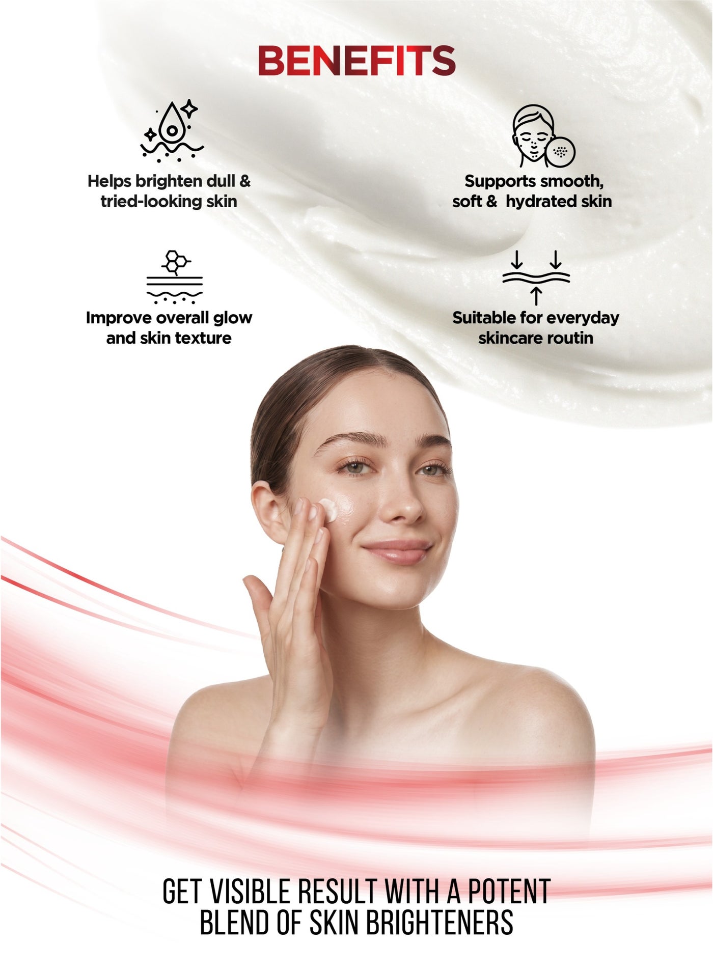 Malika Malika Glutathione Extreme Whitening Cream | Dark Spot Remover for Face | Thai Formula Face Moisturizer | Brightening Cream | Best Price Oman