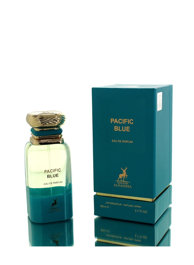 MAISON ALHAMBRA PACIFIC BLUE EDP 80ml - Image 2