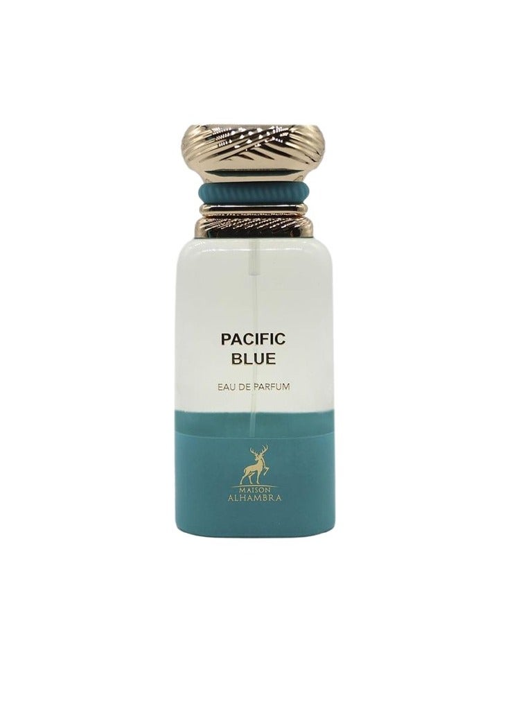 MAISON ALHAMBRA PACIFIC BLUE EDP 80ml - Image 3