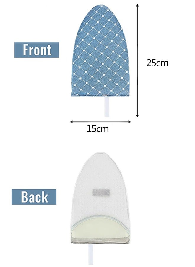 Portable Ironing Gloves for Clothes Steamer, i Steam Glove Heat Resistant Ironing Board, Waterproof Ironing Mitt with Finger Loop, Garment Steamer Accessories (Blue) - Image 2