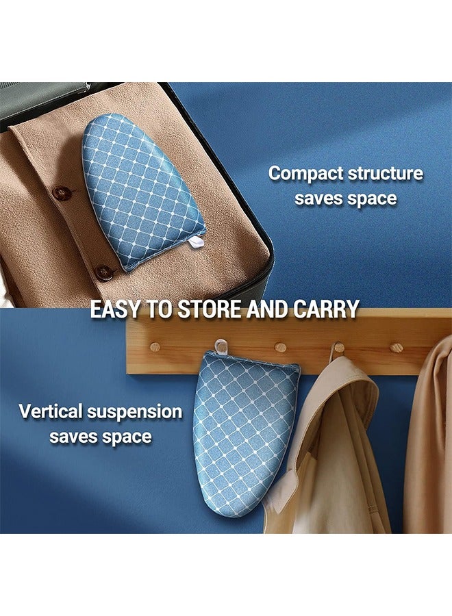 Portable Ironing Gloves for Clothes Steamer, i Steam Glove Heat Resistant Ironing Board, Waterproof Ironing Mitt with Finger Loop, Garment Steamer Accessories (Blue) - Image 4
