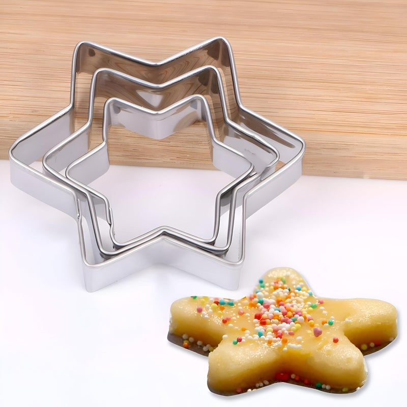 Baking Tools - Premium stainless 12 cutters set in 3 sizes for creating lovely toast, cookies, egg molds and decorative shapes perfect for kids and also creative clay crafting - Image 4