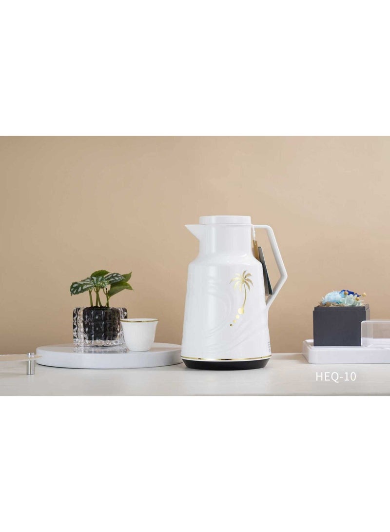 Lavin vaccum flask 1L/Elegant Thermos/Glass inner/Hot&Cold/HB