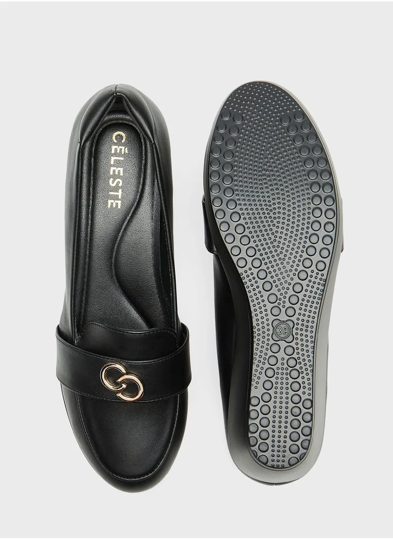 سيليست Close Toe Mid Heel Pumps