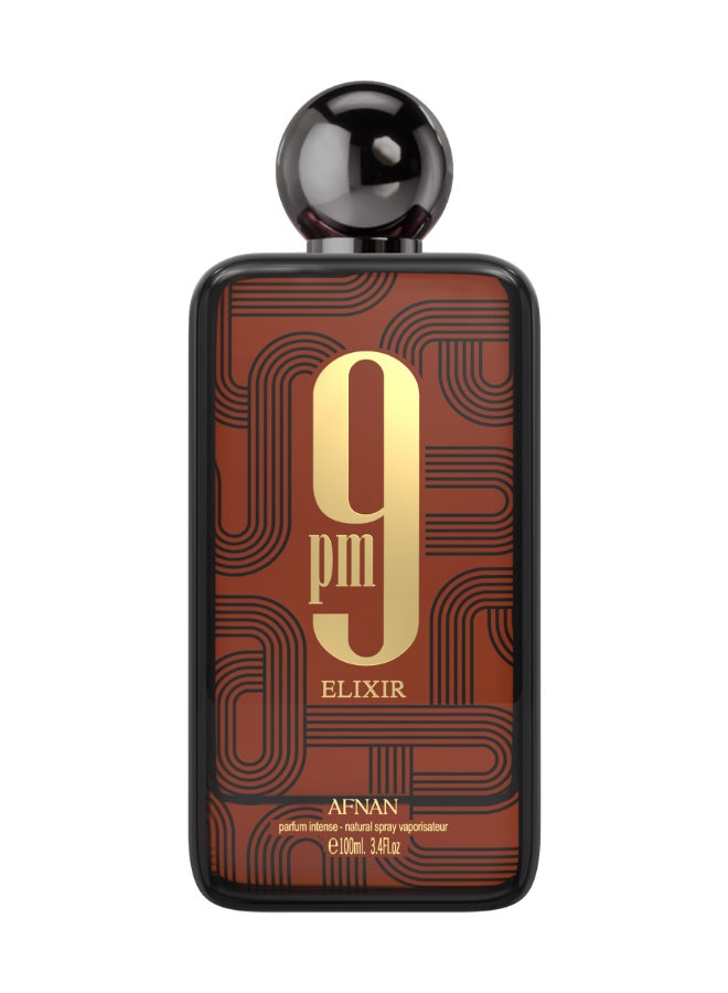 Afnan AFNAN 9 PM Elixir Perfume Unisex  Parfum Intense,100 ml  - Image 1