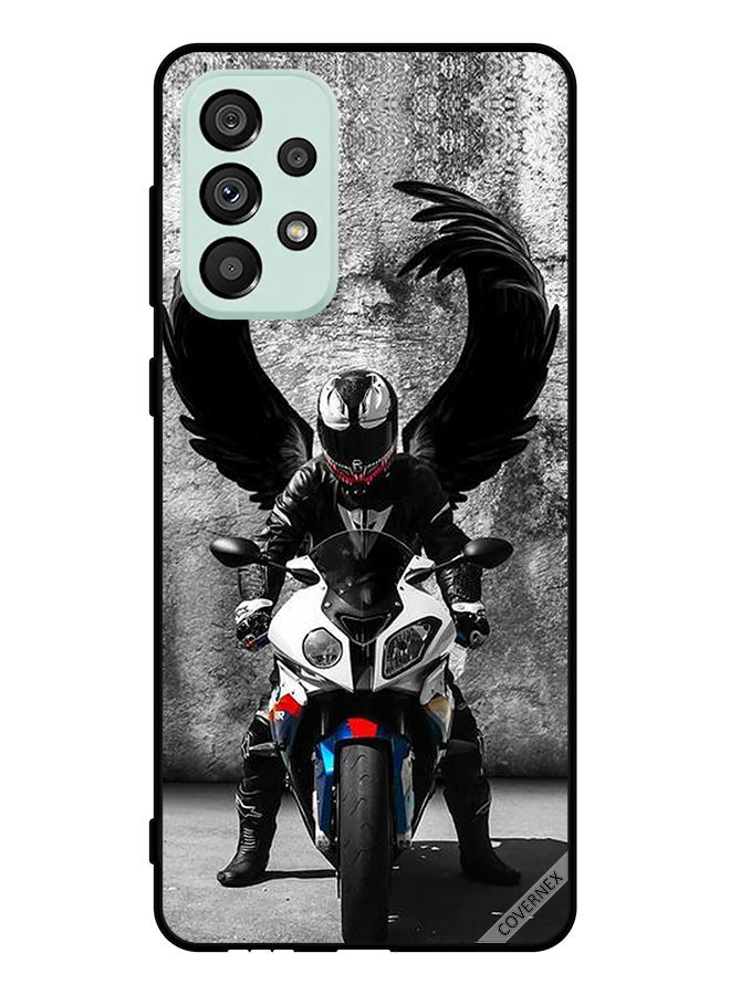 Covernex Protective Case Cover For Samsung Galaxy A73 5G Winger Bike Lover - Image 1