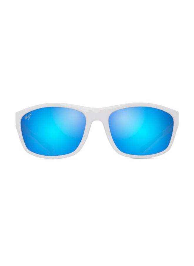 MAUI JIM Unisex Mirrored Oval Sunglasses - MJ869-05 STG-BH 62 - Lens Size: 62 Mm  - Image 2