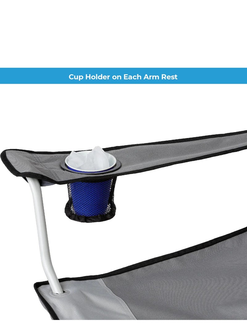 معدات كور كرسي رباعي CORE شبكي-رمادي - Image 3