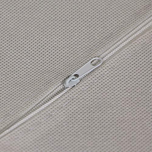 TENABORT 12 Pack Foldable Drawer Organizer Dividers Cloth Storage Box Closet Dresser Organizer Cube Fabric Containers Basket Bins for Underwear Bras Socks Panties Lingeries Nursery Baby Clothes Gray - Image 5