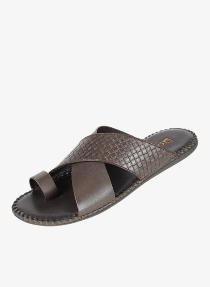 008-3438 Barjeel Uno Mens Arabic Sandals 1560-2 Coffee