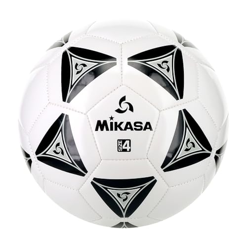Mikasa Serious Soccer Ball BlackWhite Size 4 - Image 1